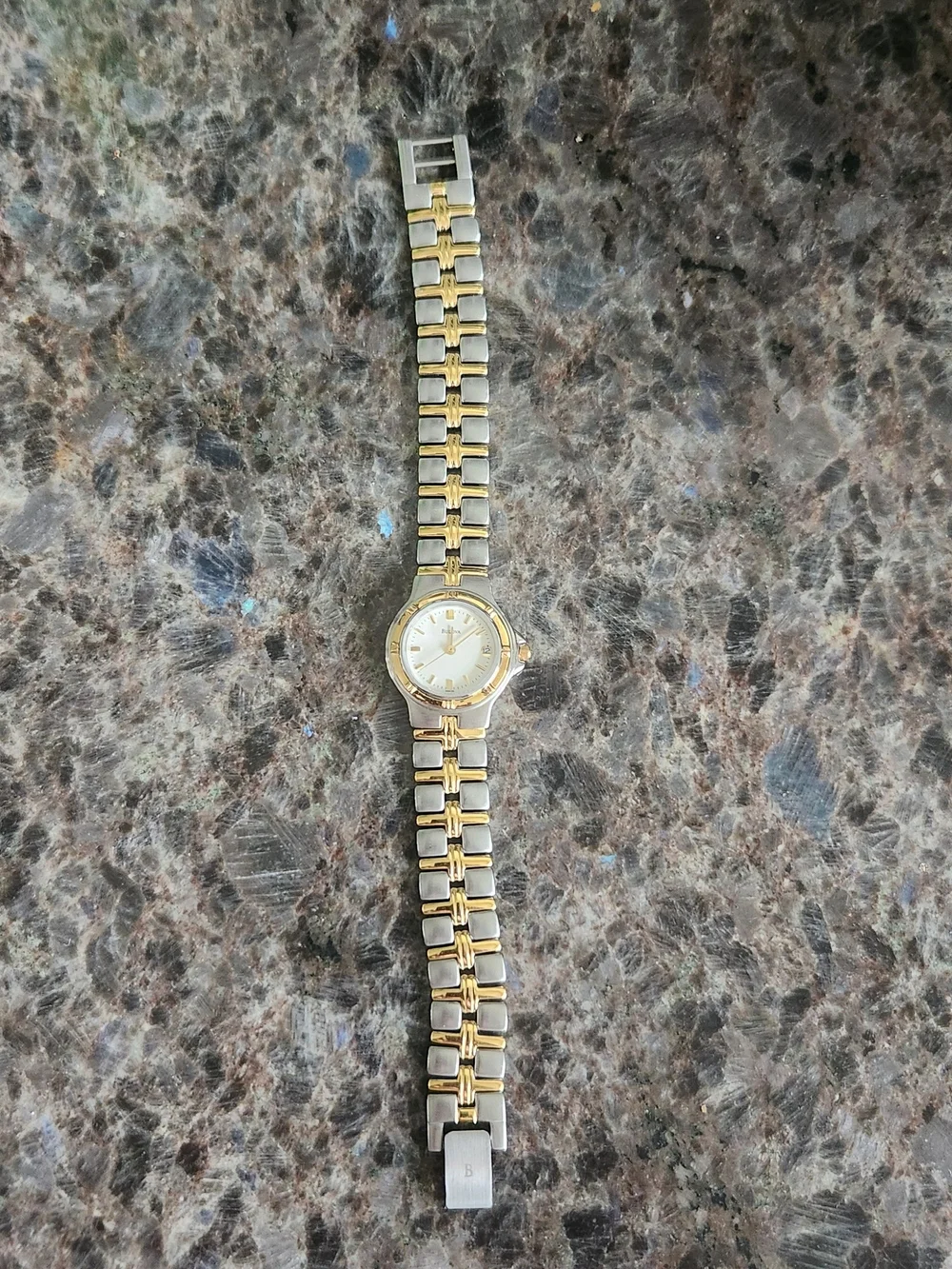 Bulova Two-Tone Gold & Silver Women's Watch